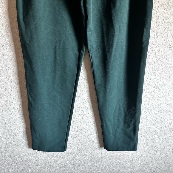 Trafaluc Collection Zara High Waist Belted Pants Green - Picture 11 of 12